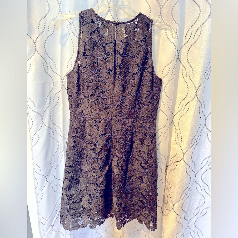 Ann Taylor never worn new with tags Elegant grey Lace Dress